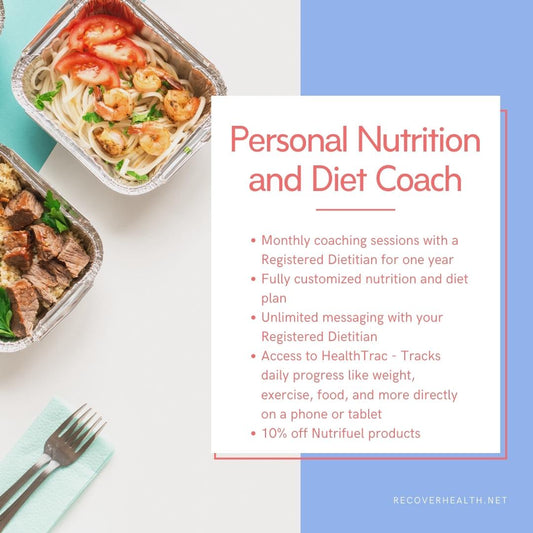 Personal Diet and Nutrition Plan with Monthly Coaching